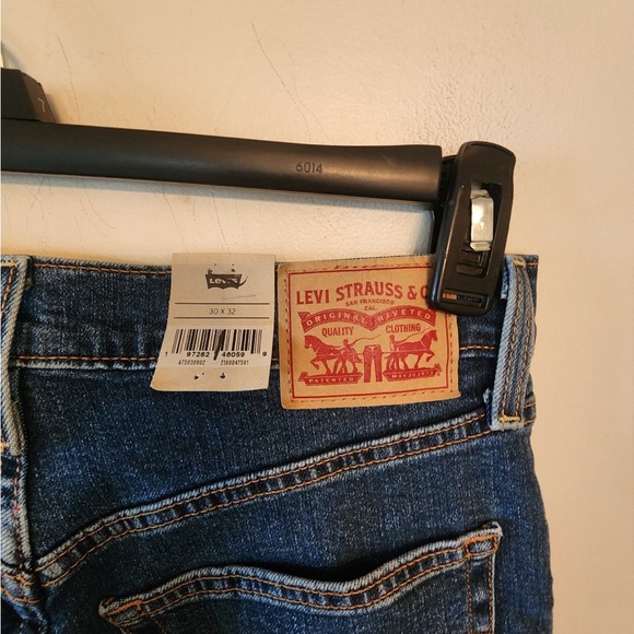 Levi's Women Ribcage Wide Leg High Waist Jeans Blue Size 30 x 32 - Picture 6 of 6